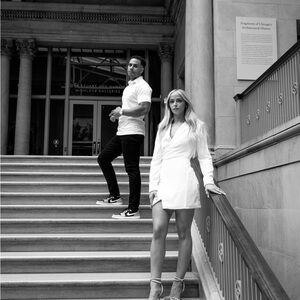 Lovers & Friends White blazer Dress